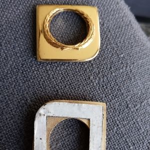 New gold-plated Cadillac exterior key lock wreaths